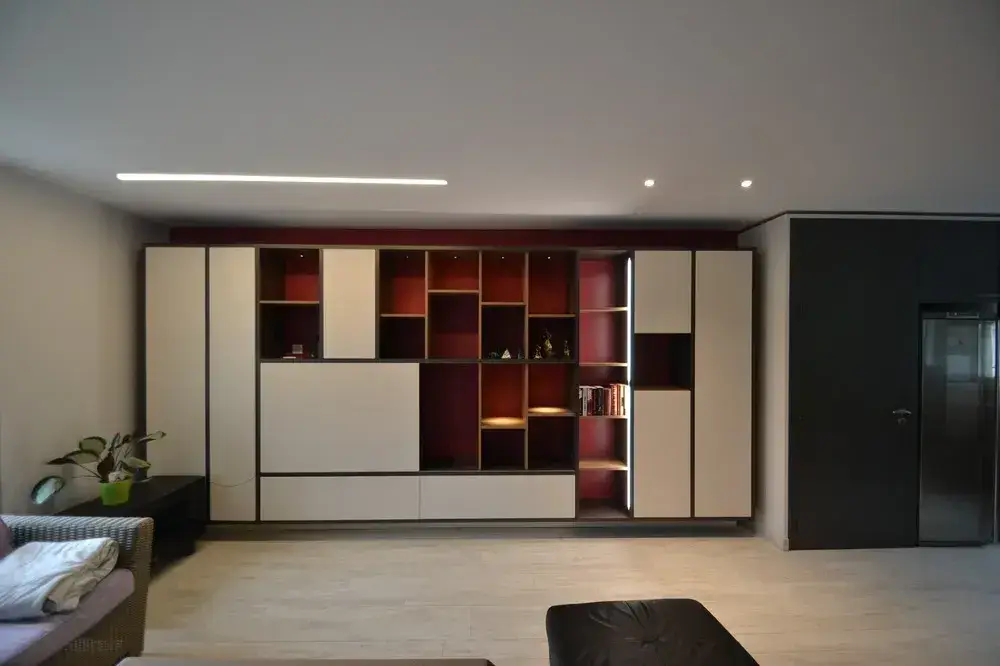 Aménagement bibliothèque Heillecourt